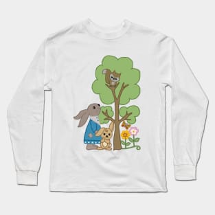 Hasen und Eichhörnchen Long Sleeve T-Shirt